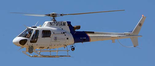 Eurocopter AS 350 B3 of the US Customs and Border Protection Agency